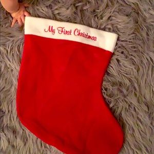 My first Christmas stocking
